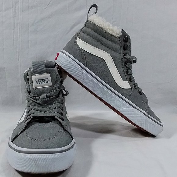 Vans Shoes - Vans Filmore Hi Van-Off The Wall-Women's High Top Trainer Shoe-Drizzle/Wht-NIB